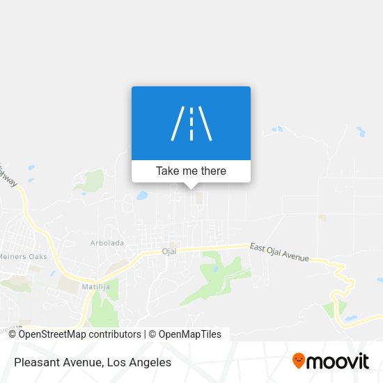 Mapa de Pleasant Avenue