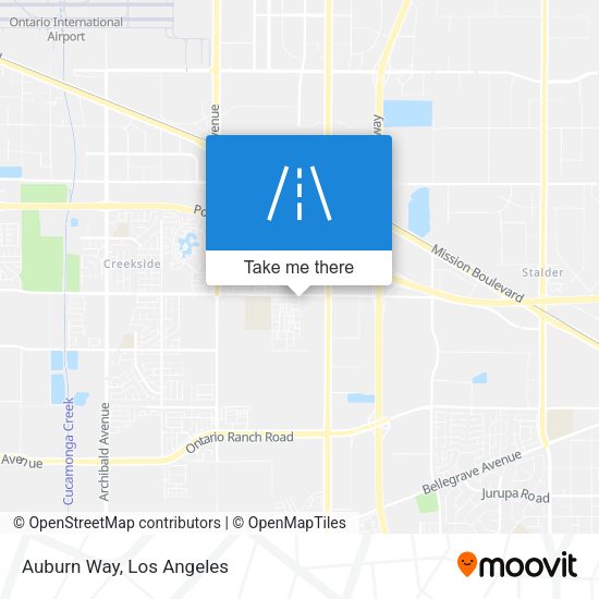 Mapa de Auburn Way