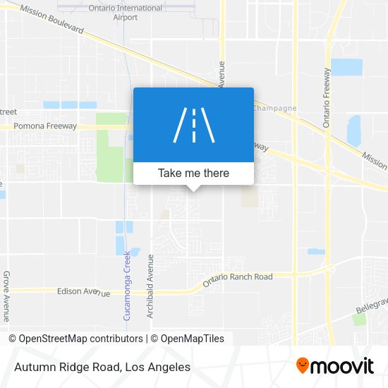 Mapa de Autumn Ridge Road