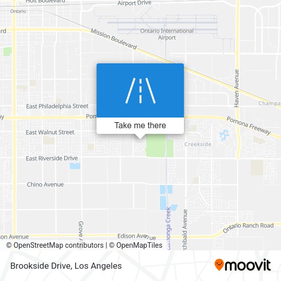 Mapa de Brookside Drive