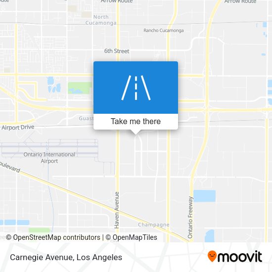 Mapa de Carnegie Avenue