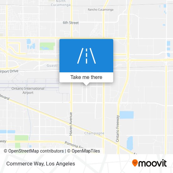 Mapa de Commerce Way