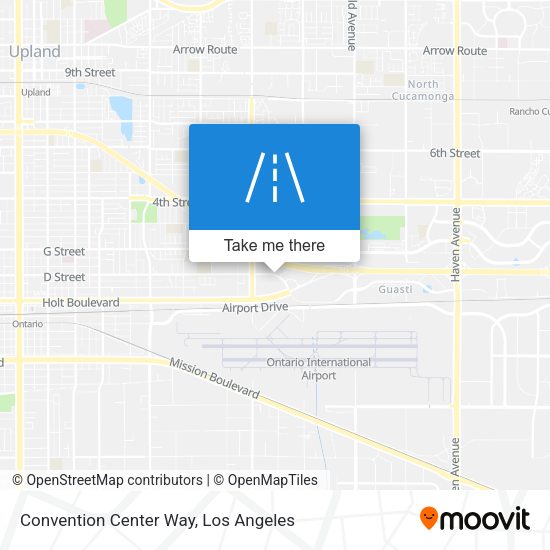Mapa de Convention Center Way