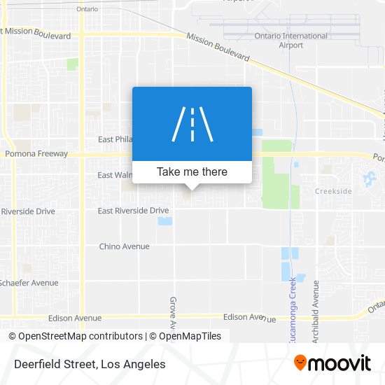 Deerfield Street map