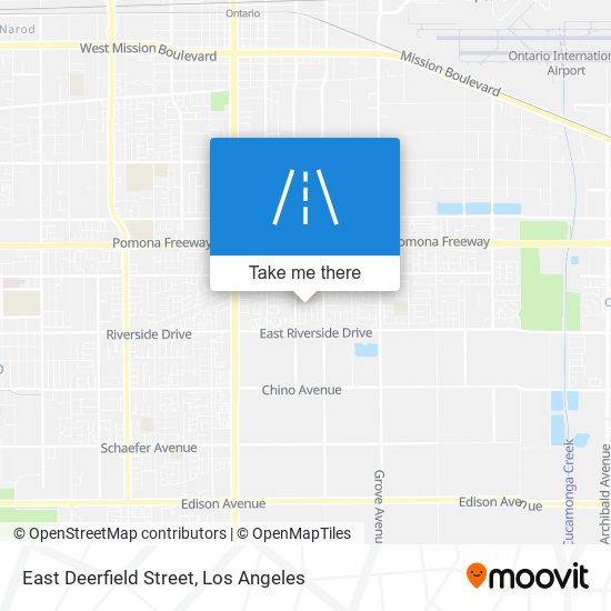 East Deerfield Street map
