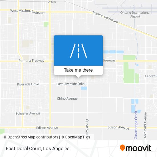 Mapa de East Doral Court