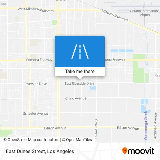 East Dunes Street map