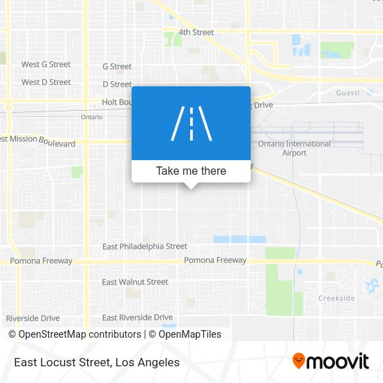 Mapa de East Locust Street