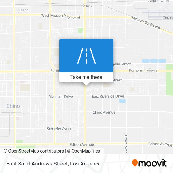 Mapa de East Saint Andrews Street