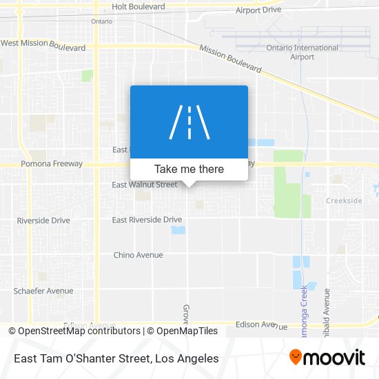 Mapa de East Tam O'Shanter Street