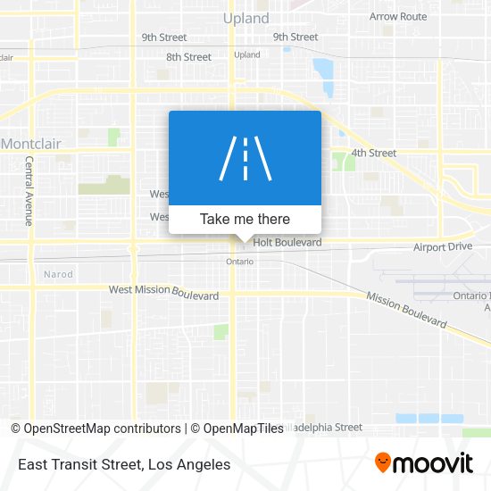 East Transit Street map