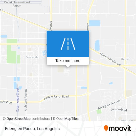 Mapa de Edenglen Paseo