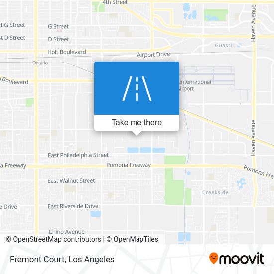 Mapa de Fremont Court