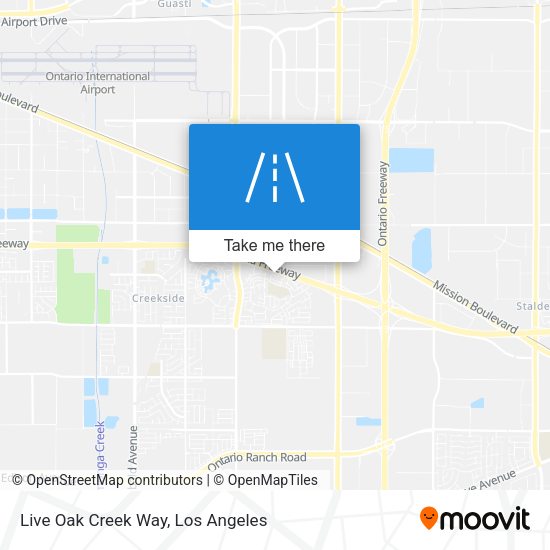 Mapa de Live Oak Creek Way