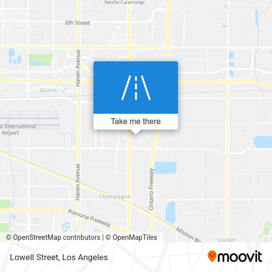 Mapa de Lowell Street