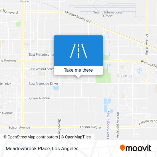 Meadowbrook Place map