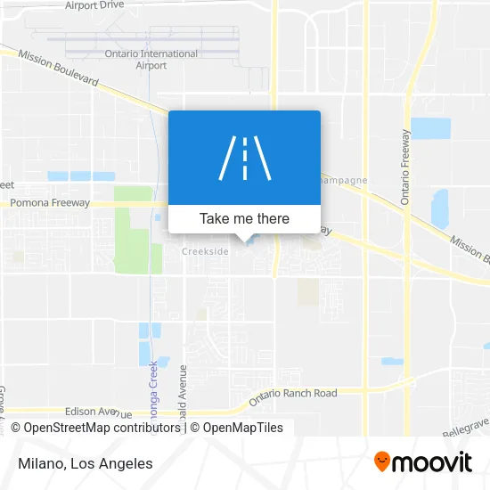 Milano map