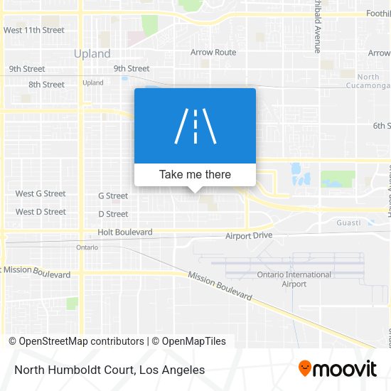 Mapa de North Humboldt Court