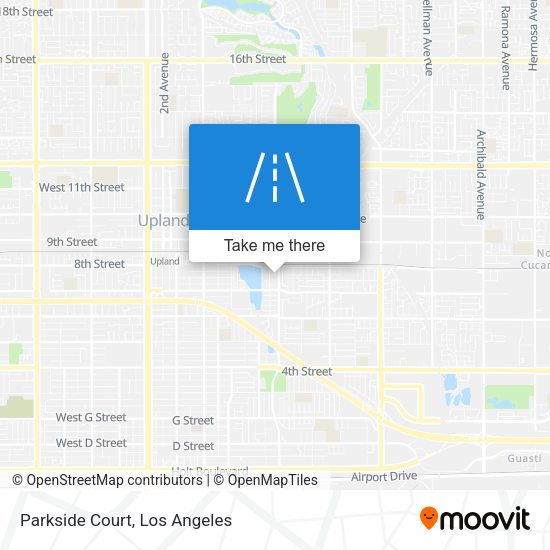 Mapa de Parkside Court