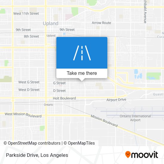Mapa de Parkside Drive