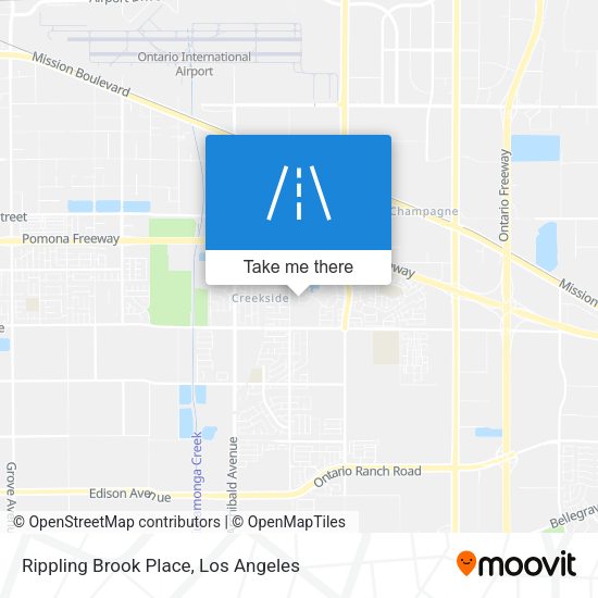Rippling Brook Place map