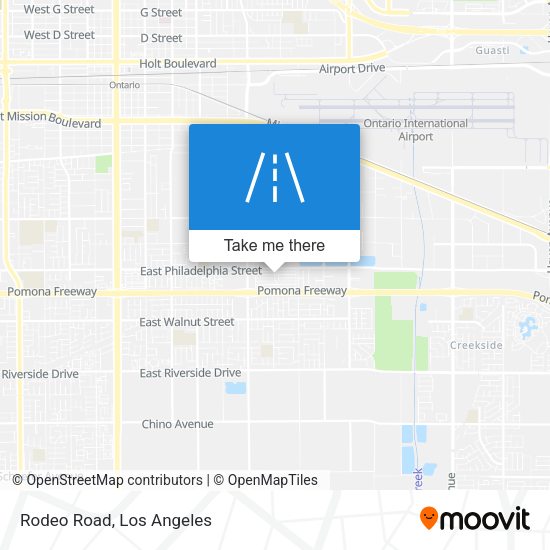 Mapa de Rodeo Road
