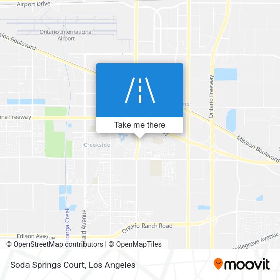 Soda Springs Court map