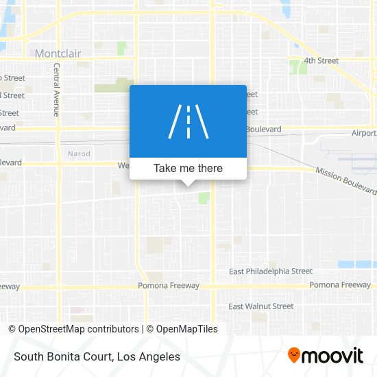 South Bonita Court map