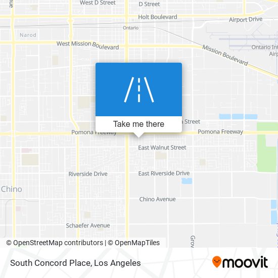 Mapa de South Concord Place