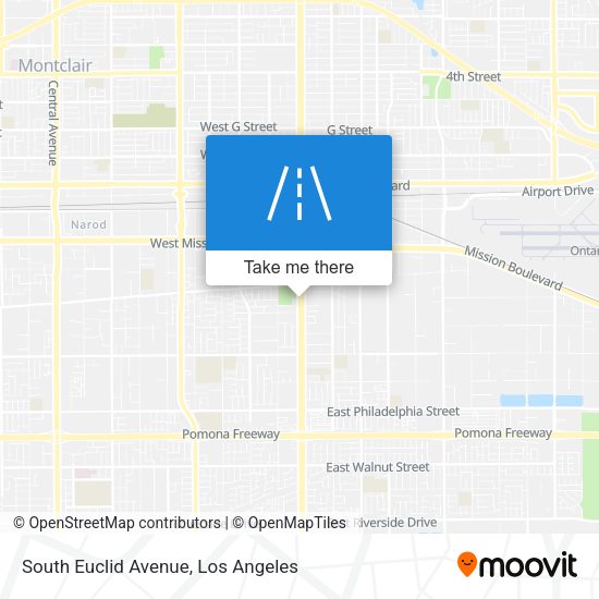 South Euclid Avenue map