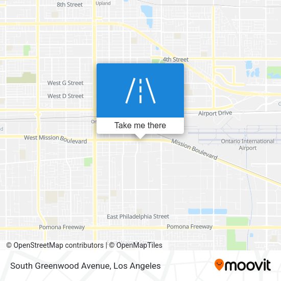 Mapa de South Greenwood Avenue
