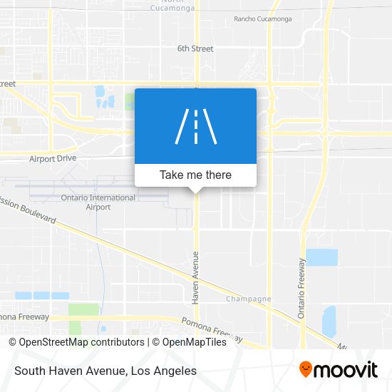Mapa de South Haven Avenue