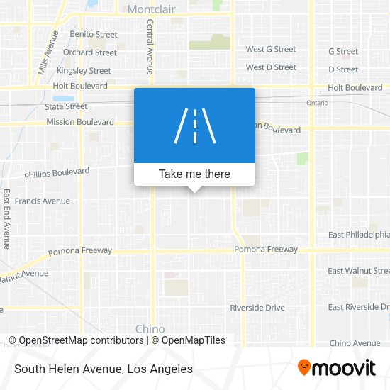 Mapa de South Helen Avenue