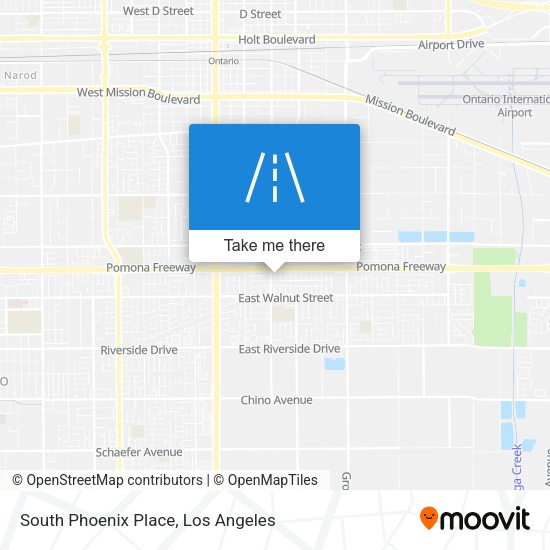 South Phoenix Place map