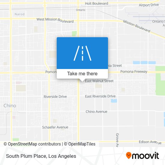 South Plum Place map