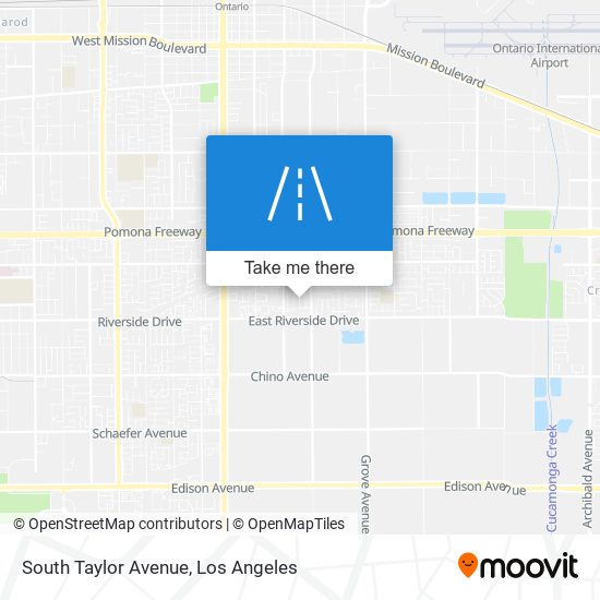 South Taylor Avenue map