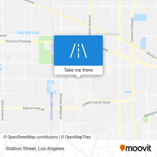 Mapa de Stallion Street