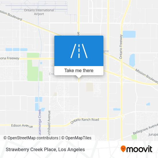 Strawberry Creek Place map