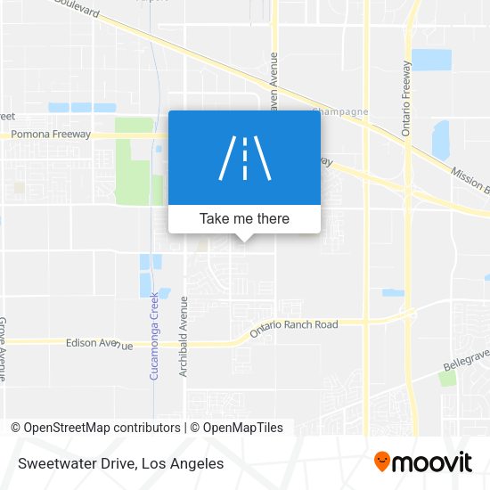 Sweetwater Drive map