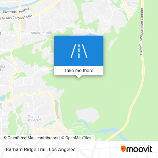 Mapa de Barham Ridge Trail