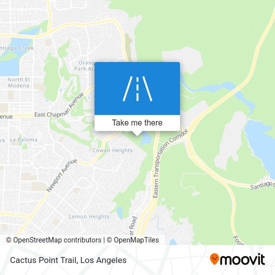 Cactus Point Trail map