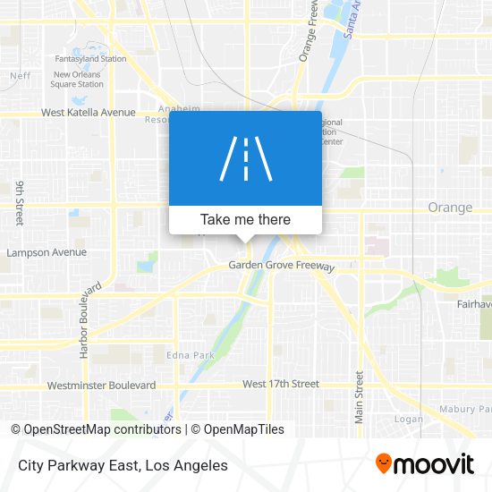 Mapa de City Parkway East