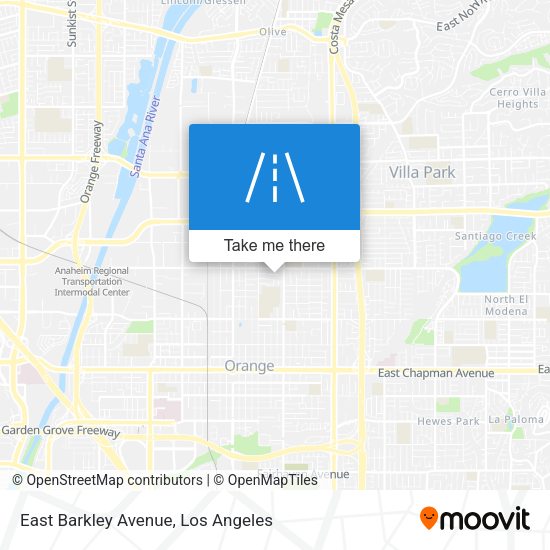 Mapa de East Barkley Avenue
