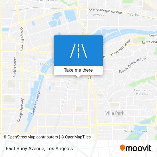 Mapa de East Buoy Avenue