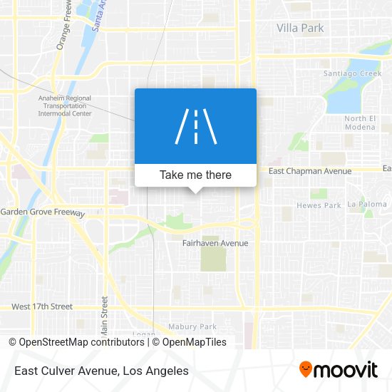 East Culver Avenue map