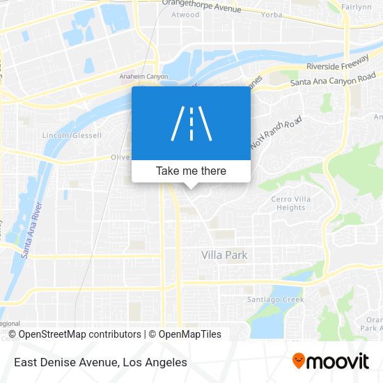Mapa de East Denise Avenue