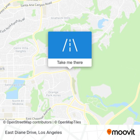 East Diane Drive map
