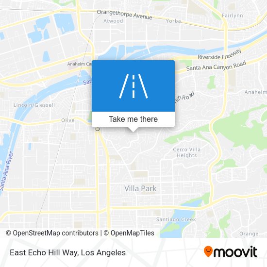 Mapa de East Echo Hill Way