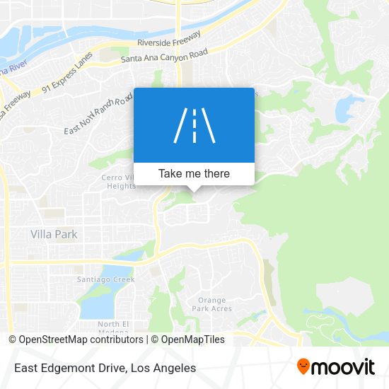 East Edgemont Drive map
