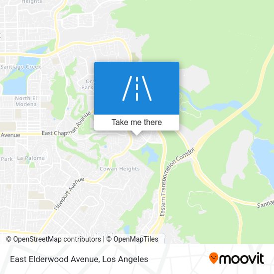 Mapa de East Elderwood Avenue